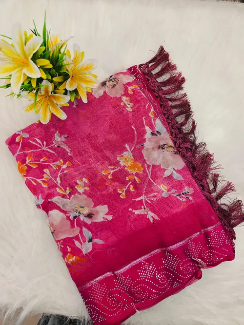 DESIGNER STONE WORK SAREES DS04